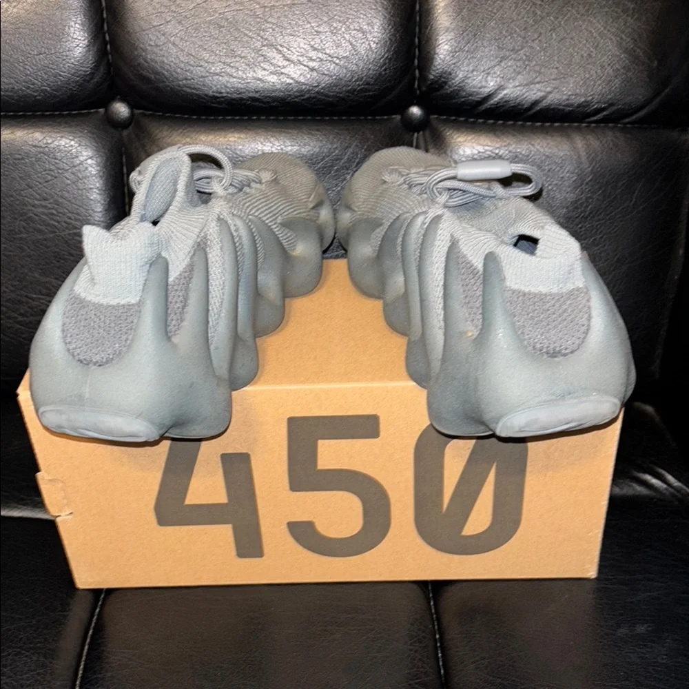 Adidas Yeezy 450 Gray Sneakers - Picture 7 of 10